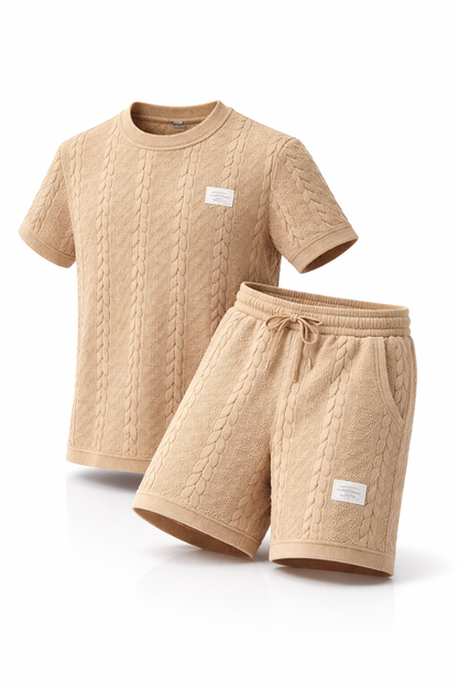 Linea Textured Set Beige