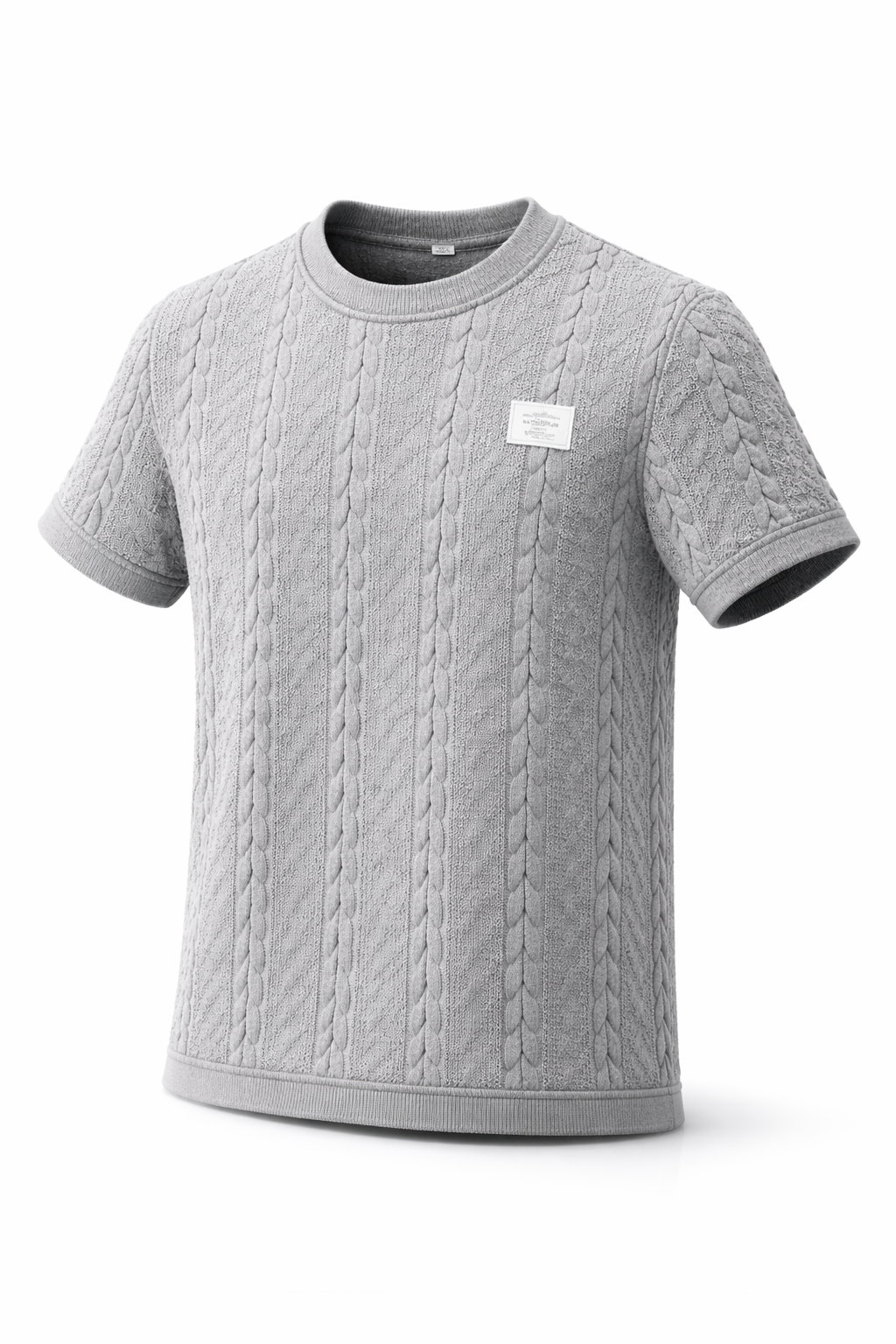 Linea Textured T-Shirt Black