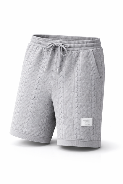 Linea Textured Shorts Brown